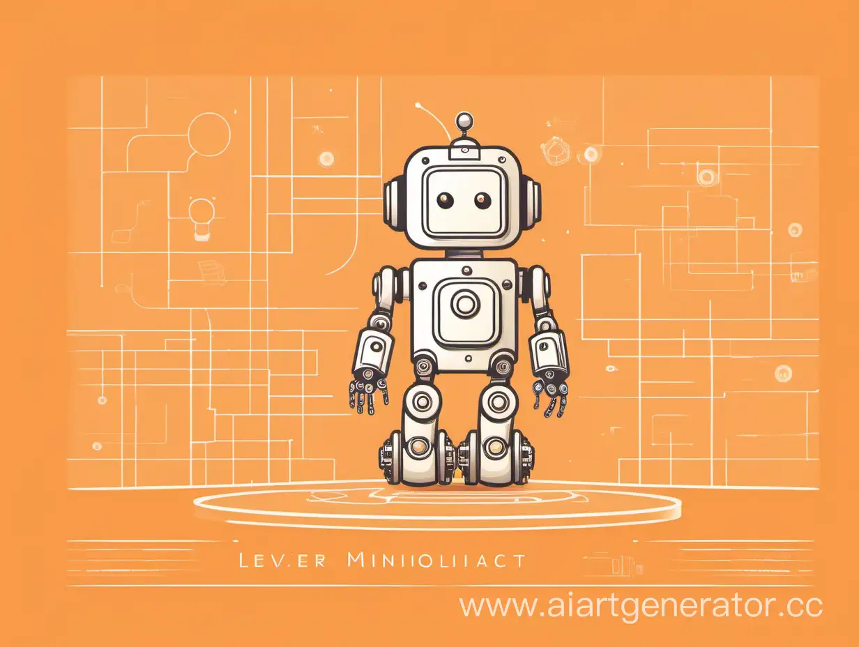 Educational-Robotics-Competition-Minimalistic-Pale-Orange-Background-with-Cute-Cartoon-Robot