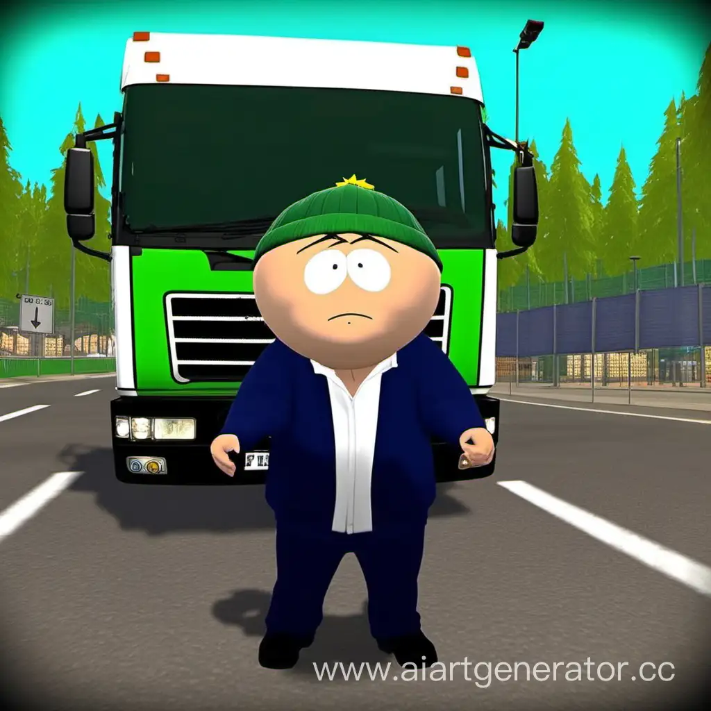 South-Park-Batters-in-Virtual-Reality-Euro-Truck-Simulator-2-Joyride