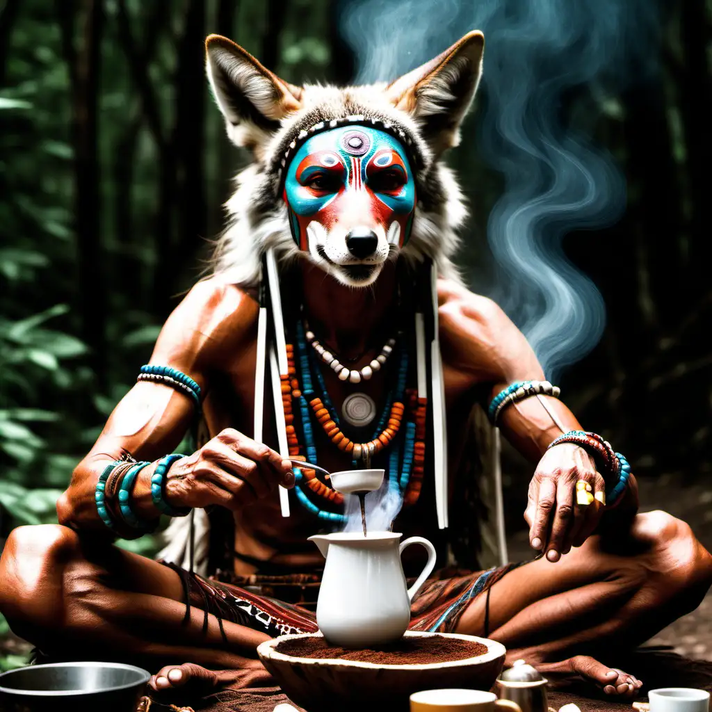 Mystical Shaman Coyote Brewing Divine Coffee
