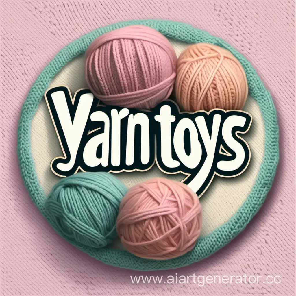 Whimsical-Knitted-Toy-Logo-in-Pastel-Shades-YarnToys