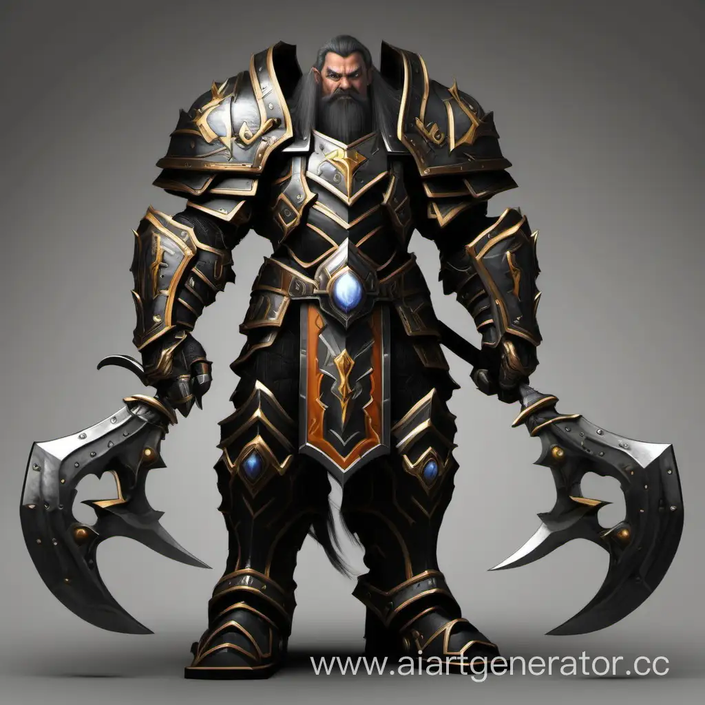 Legendary-Blacksmith-Crafting-Armor-in-World-of-Warcraft-Style
