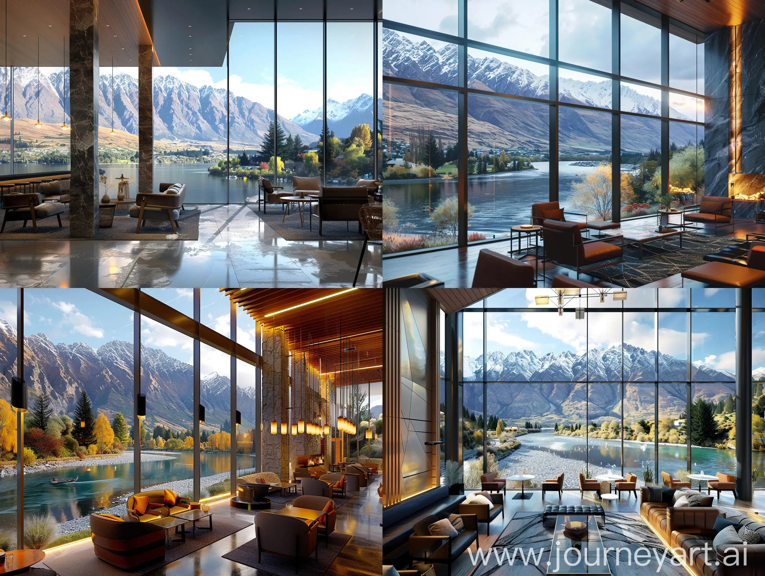 Hyperrealistic-Interior-of-a-Modern-Hotel-in-Queenstown-New-Zealand-with-River-and-Mountain-View
