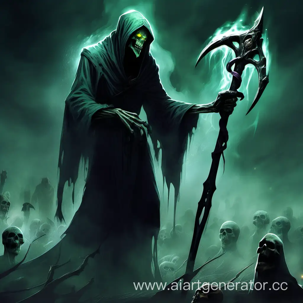 Grim-Necromancer-Necrophos-with-Deadly-Scythe-Dota-2-Fan-Art