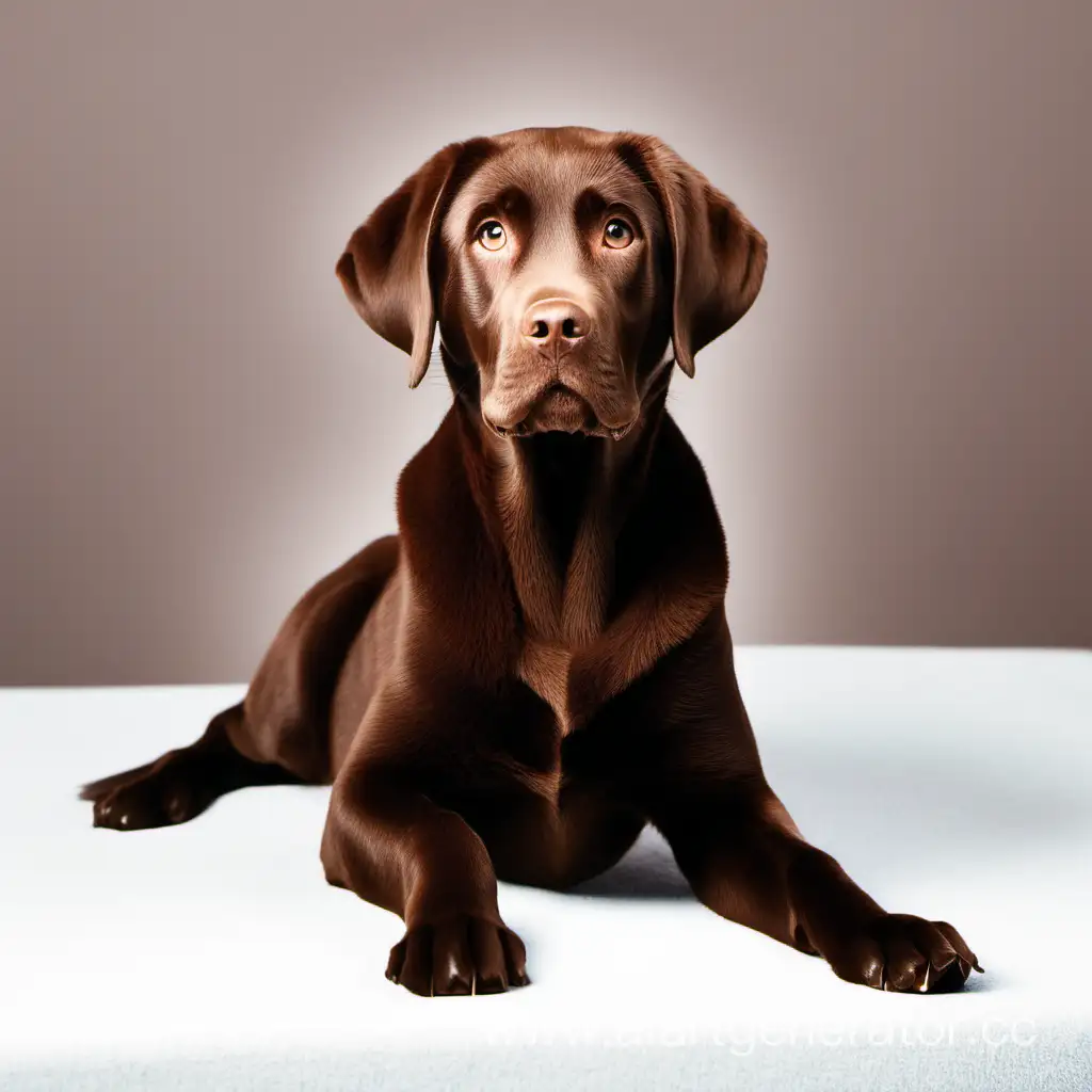 Adorable-Chocolate-Labrador-Puppy-Playtime