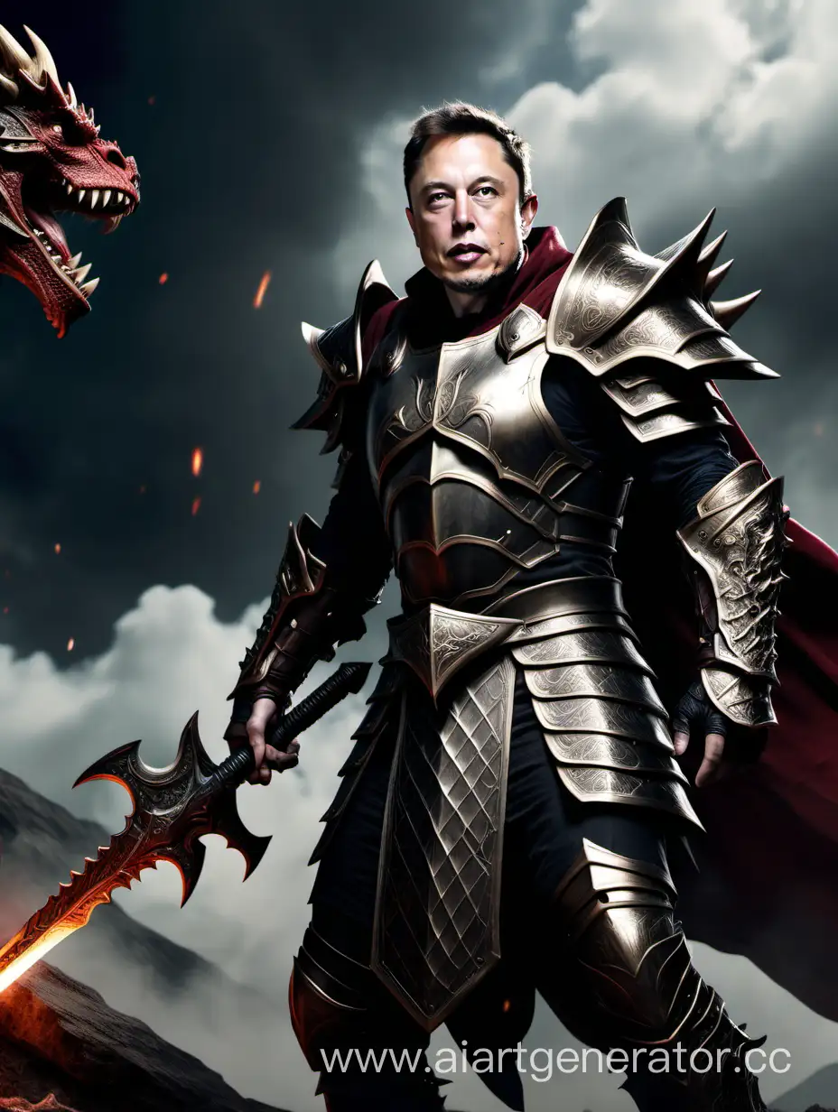 Elon-Musk-in-Berserker-Armor-with-DragonSlaying-Sword