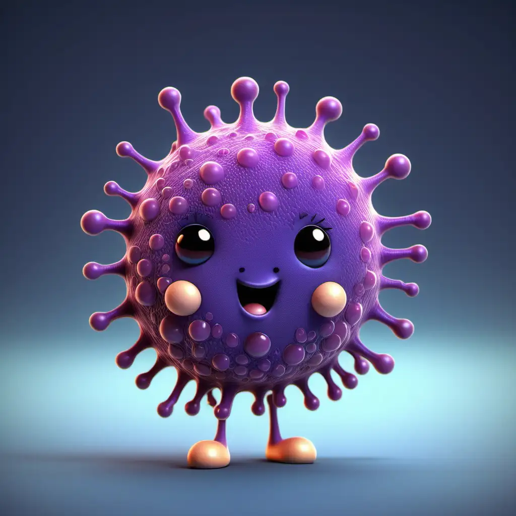 cute immune cell male
