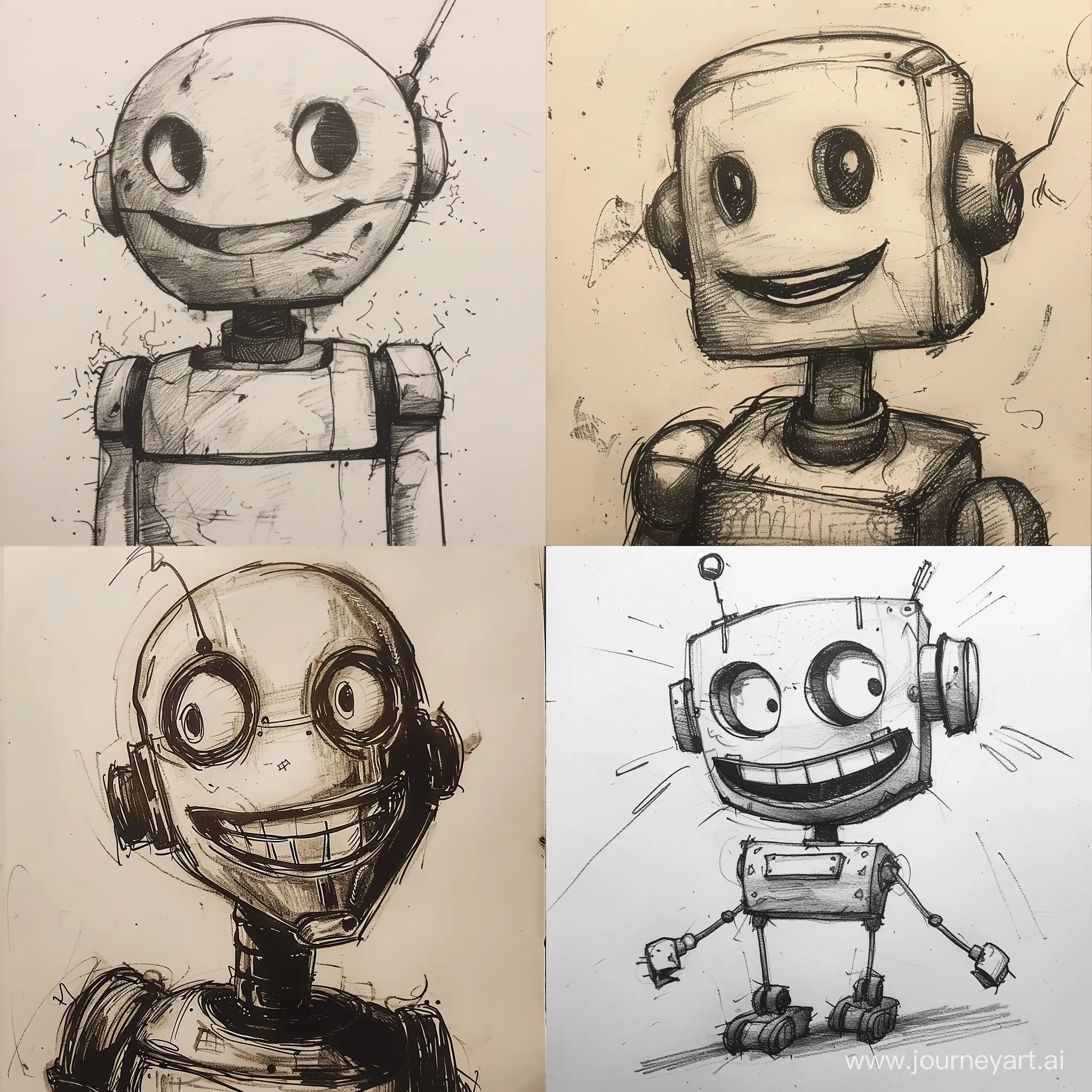 Cheerful-Smiling-Robot-Illustration