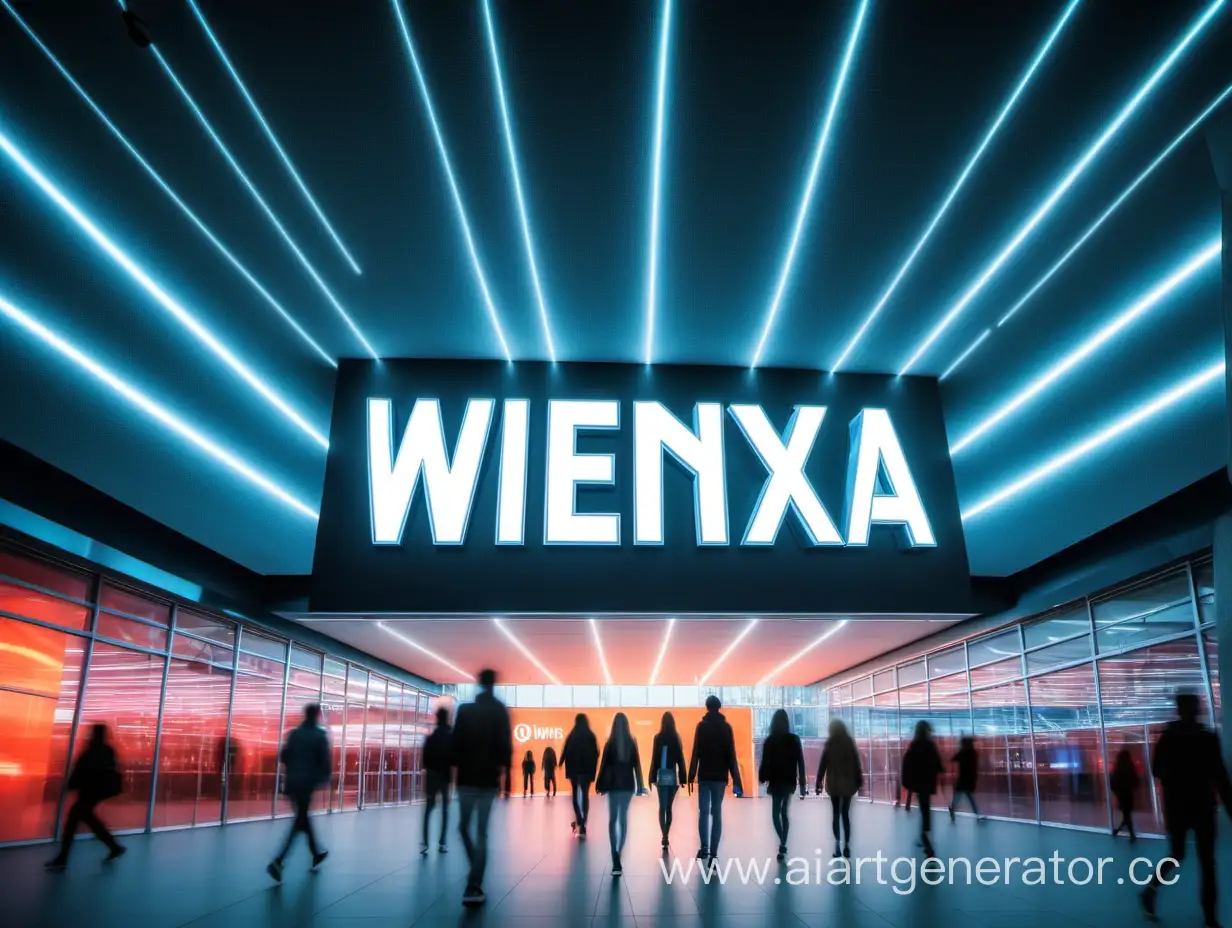 Futuristic-Youths-at-Glowing-WIENXTRA-Media-Center-in-Vienna