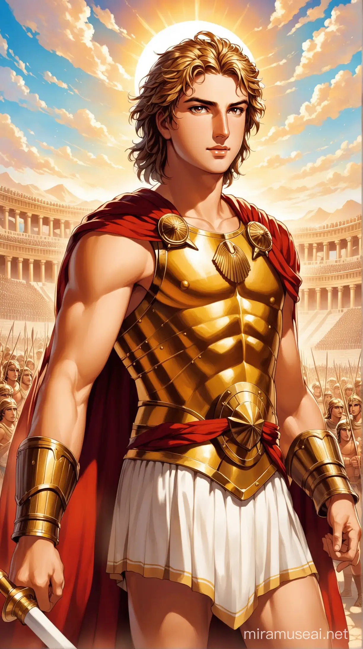 Alexander the Great, born in 356 BC, was a Macedonian king and one of history's greatest military minds. From a young age, he dreamed of conquest.