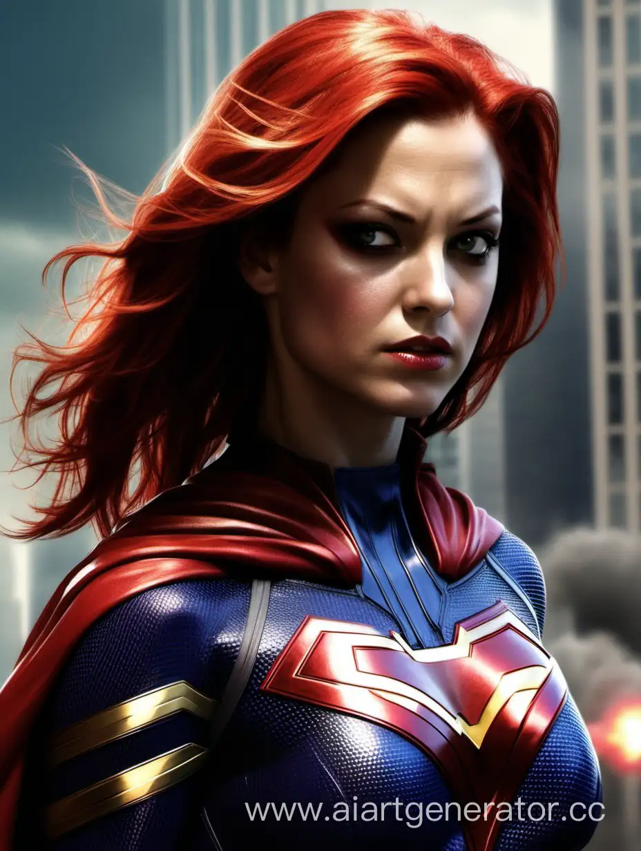 10 реалистичных супергероев девушек