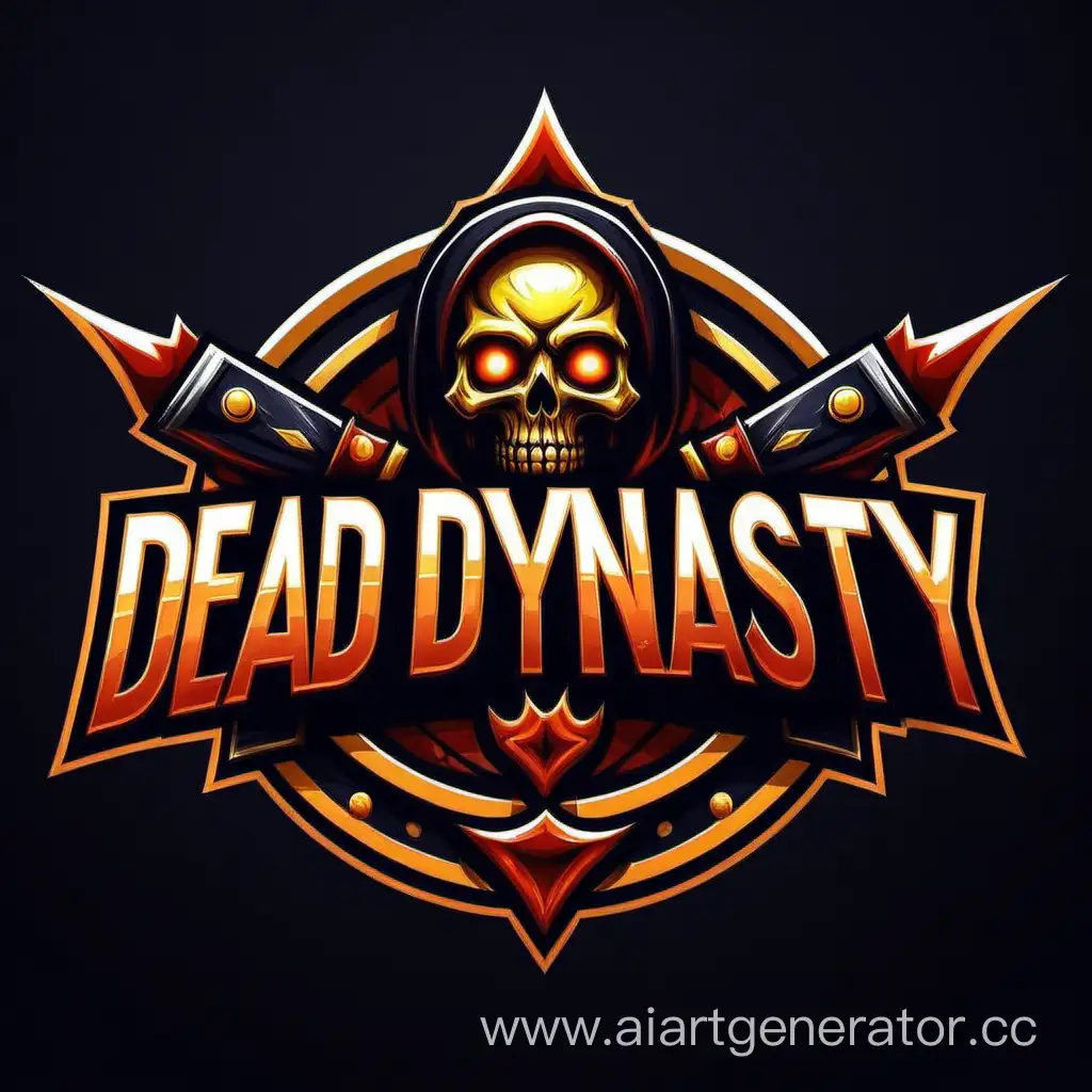  Логотип для названия команды Dead Dynasty 