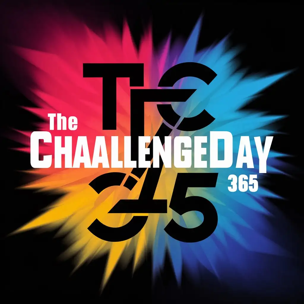 Bright-and-Clear-Logo-Design-for-TheChallengeDay-365-YouTube-Channel