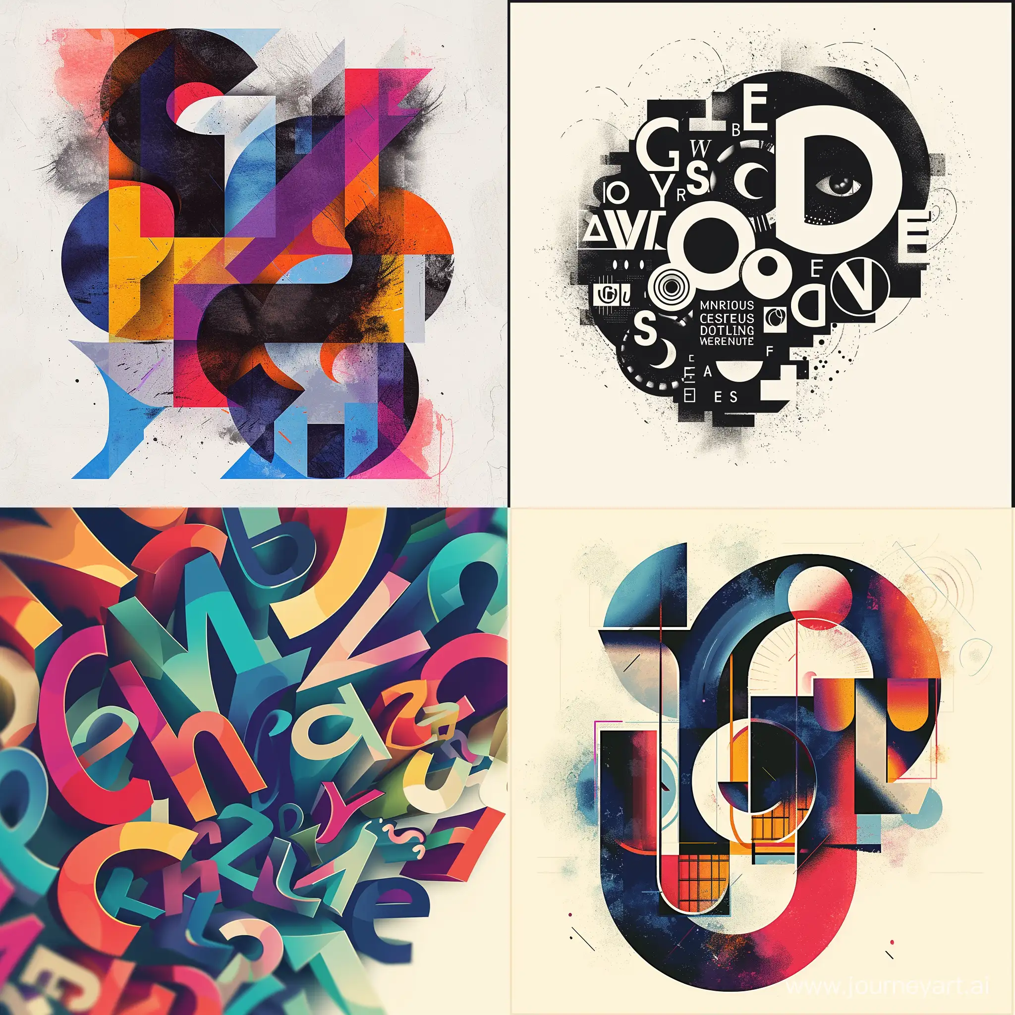 design inspirational typography posters