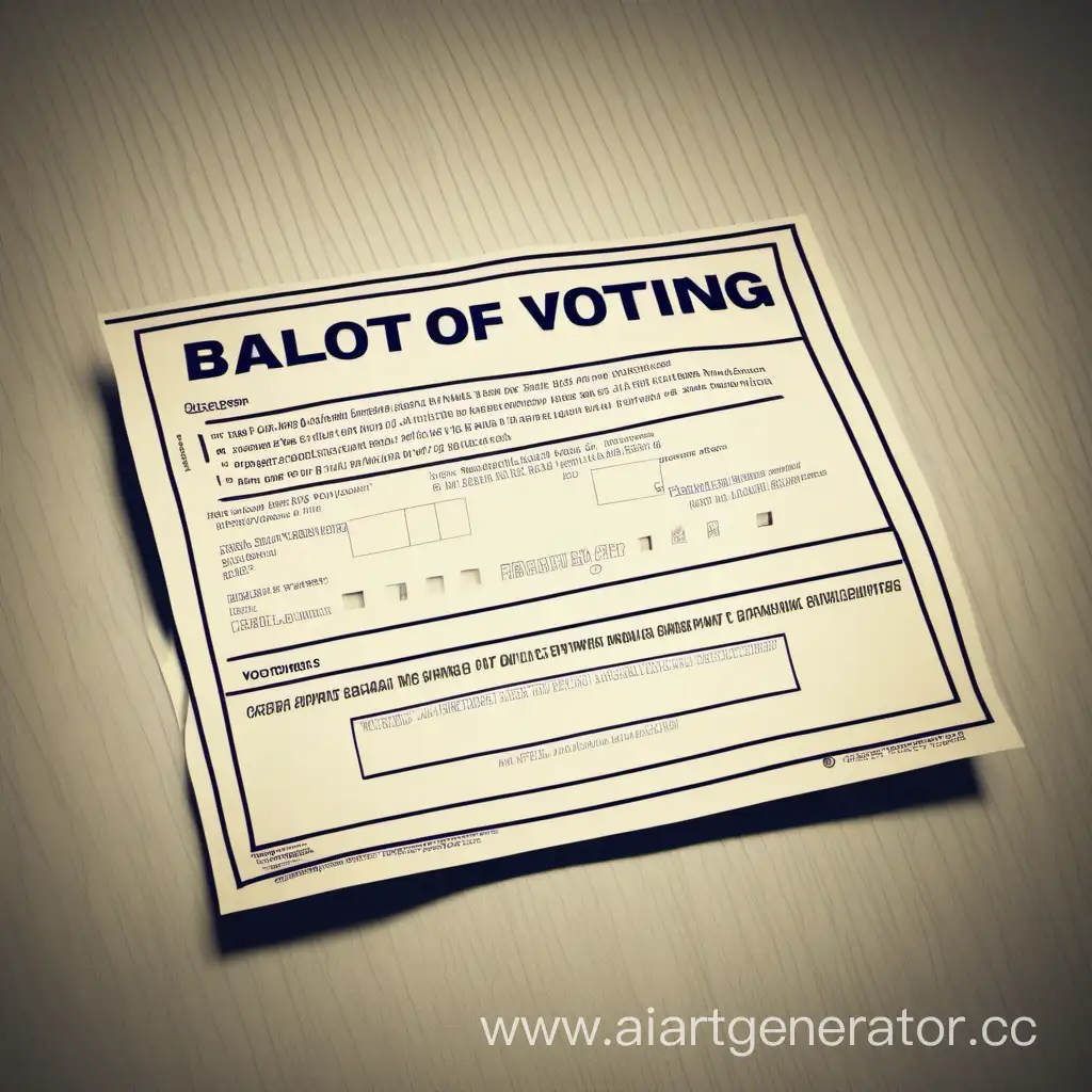 Diverse-Community-Engaging-in-Democratic-Process-Ballot-for-Voting