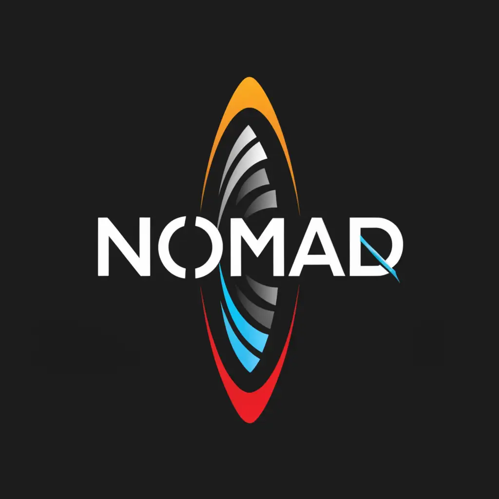 a logo design,with the text "NOMAD", main symbol:RAIN DROP,complex,be used in Automotive industry,clear background