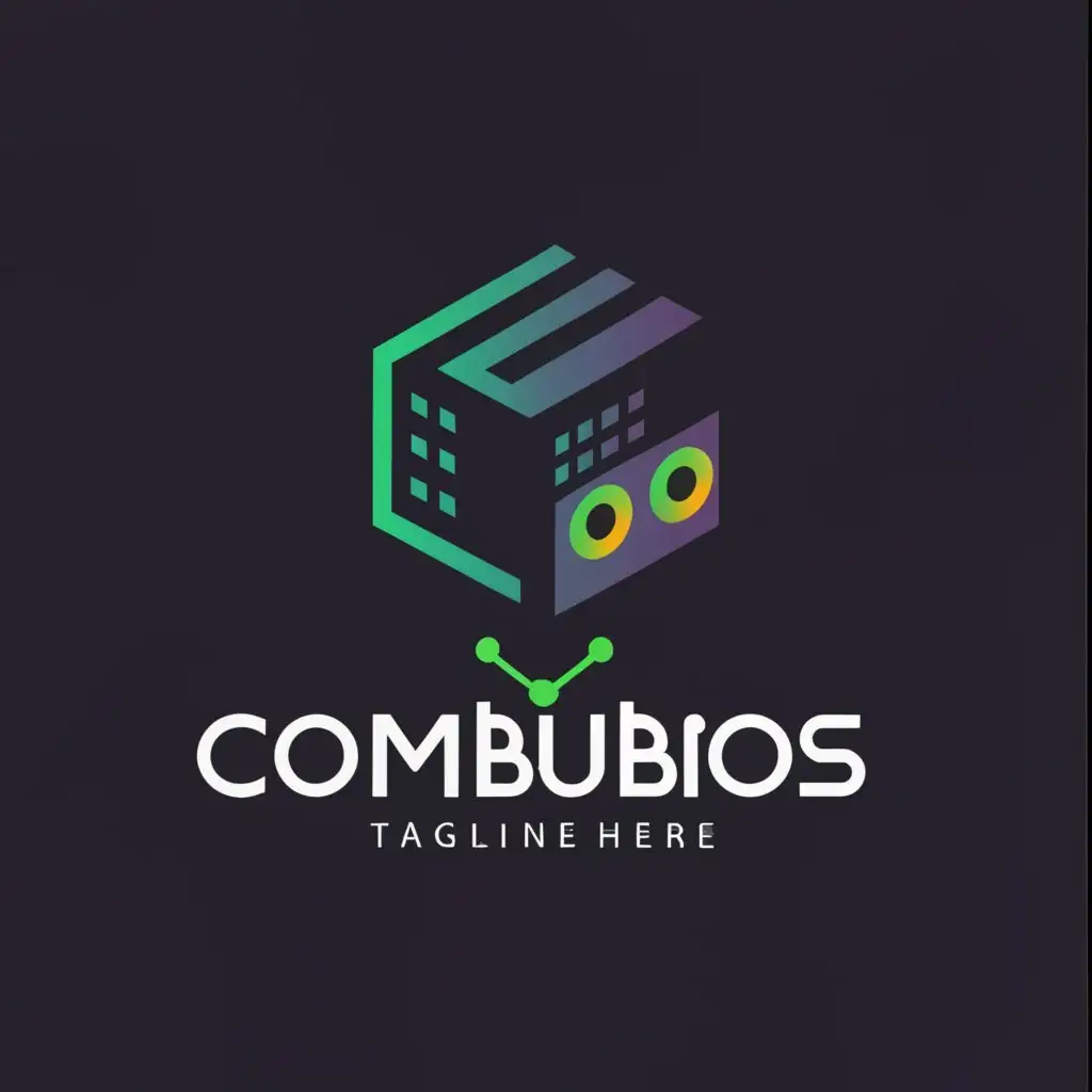a logo design,with the text "CompuBros", main symbol:Computer,Minimalistic,be used in Technology industry,clear background
