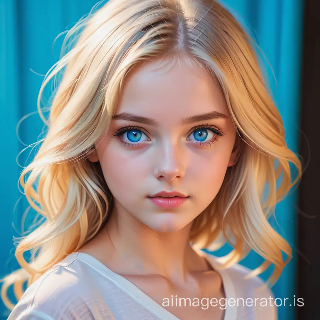 Blonde-Girl-with-Enchanting-Blue-Eyes-in-Sunlit-Meadow