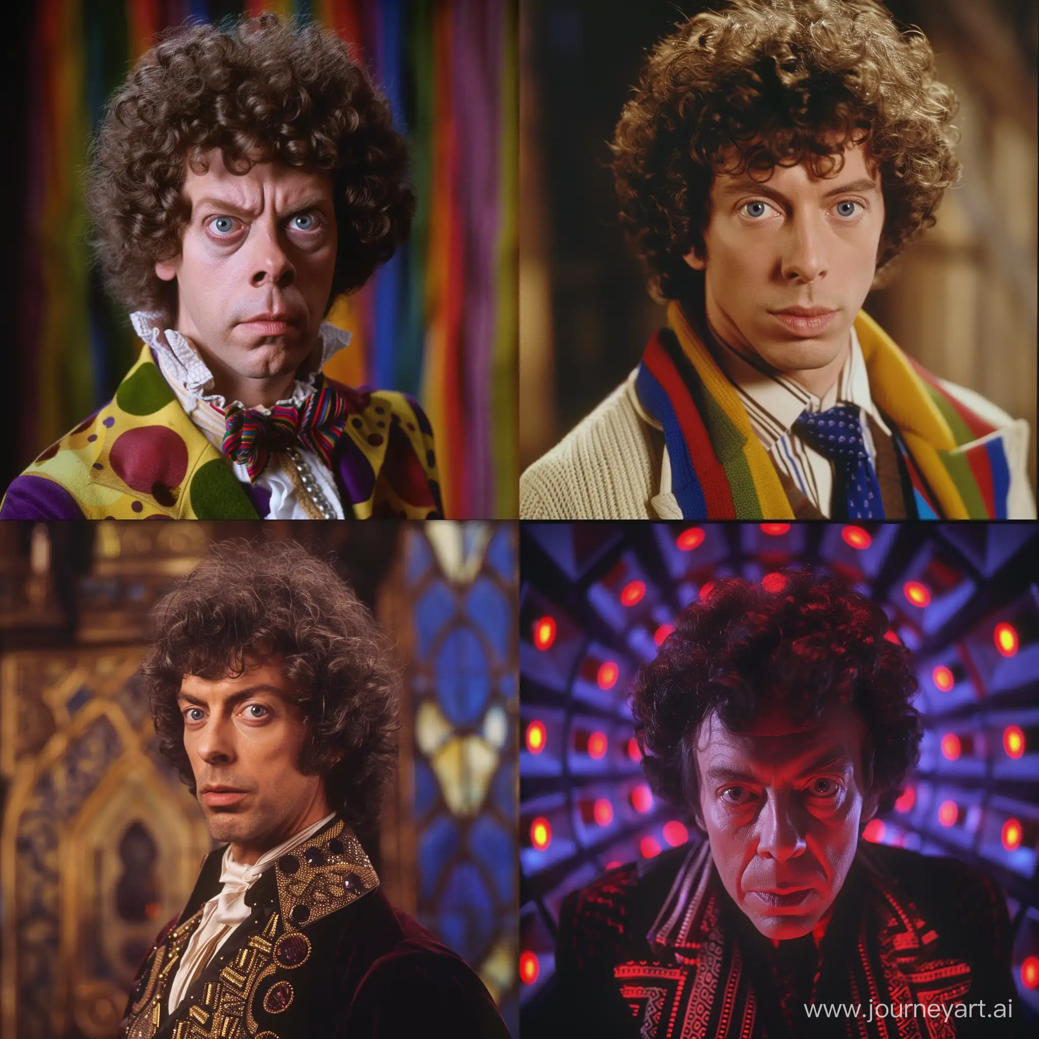 Tim Curry as Doctor Who in the 1980s.