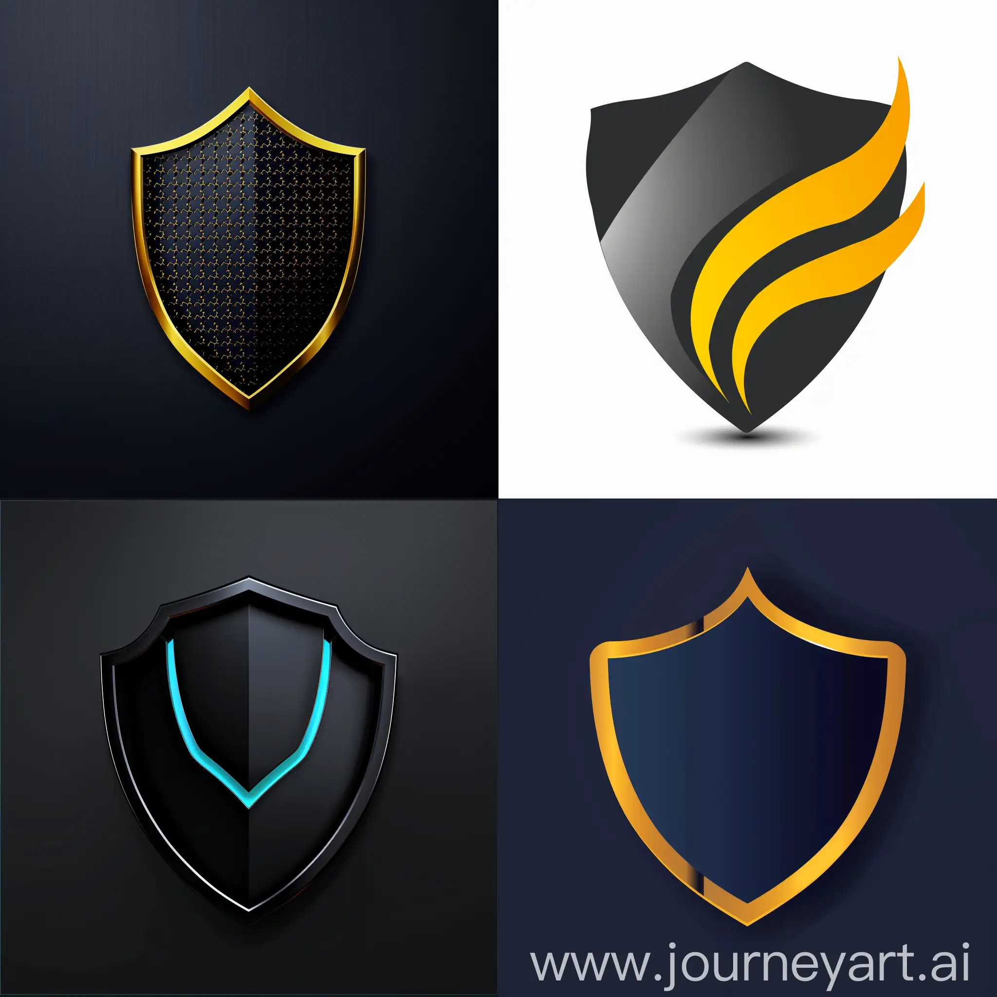 Innovative-IT-Logo-Shield-Design-with-Aramid-Fabric-Element