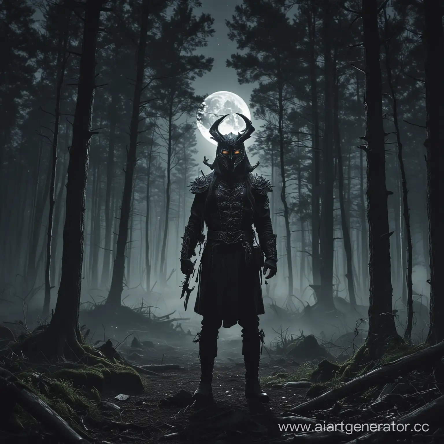 Mystical-Warrior-in-a-Moonlit-Forest