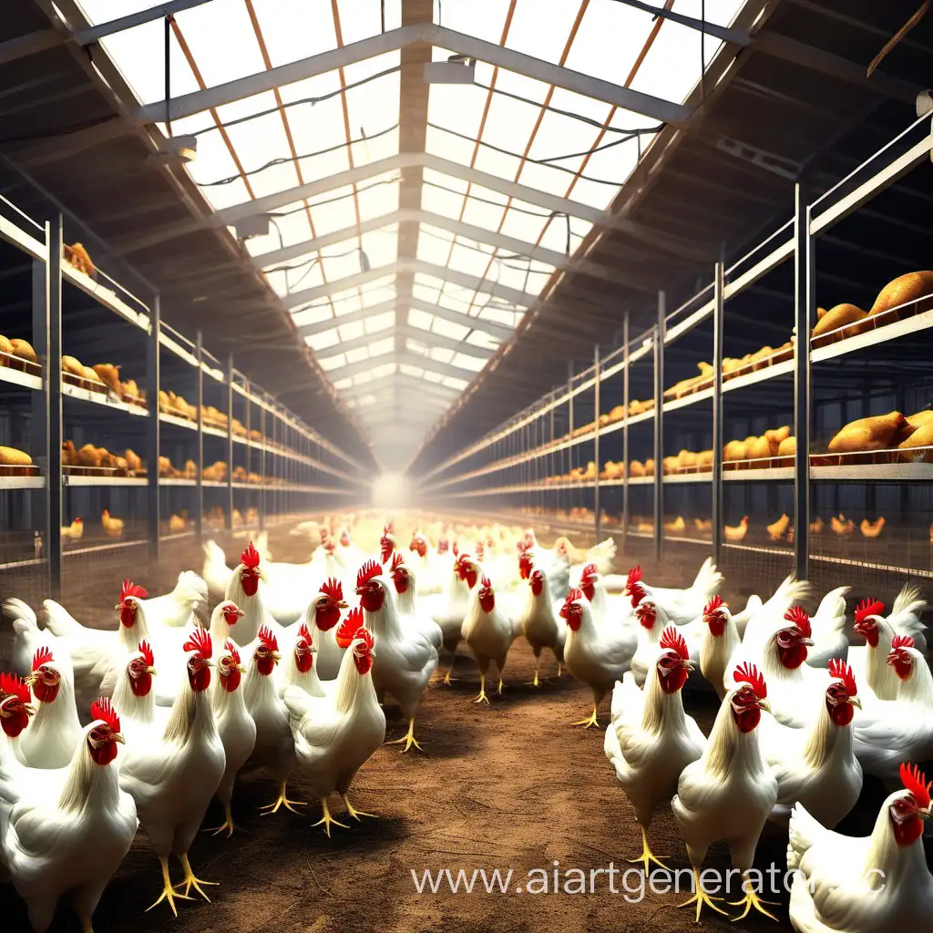 Future-Poultry-Farm-Work-Agricultural-Innovation-and-Sustainable-Practices