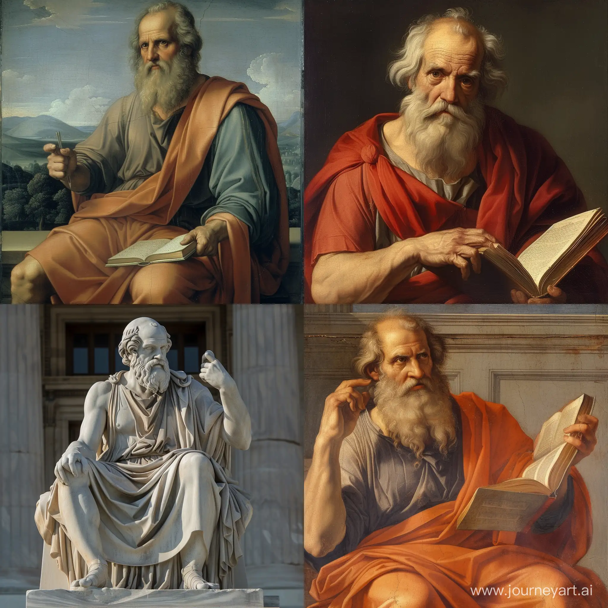 Famous-Ancient-Philosophers-Gathering