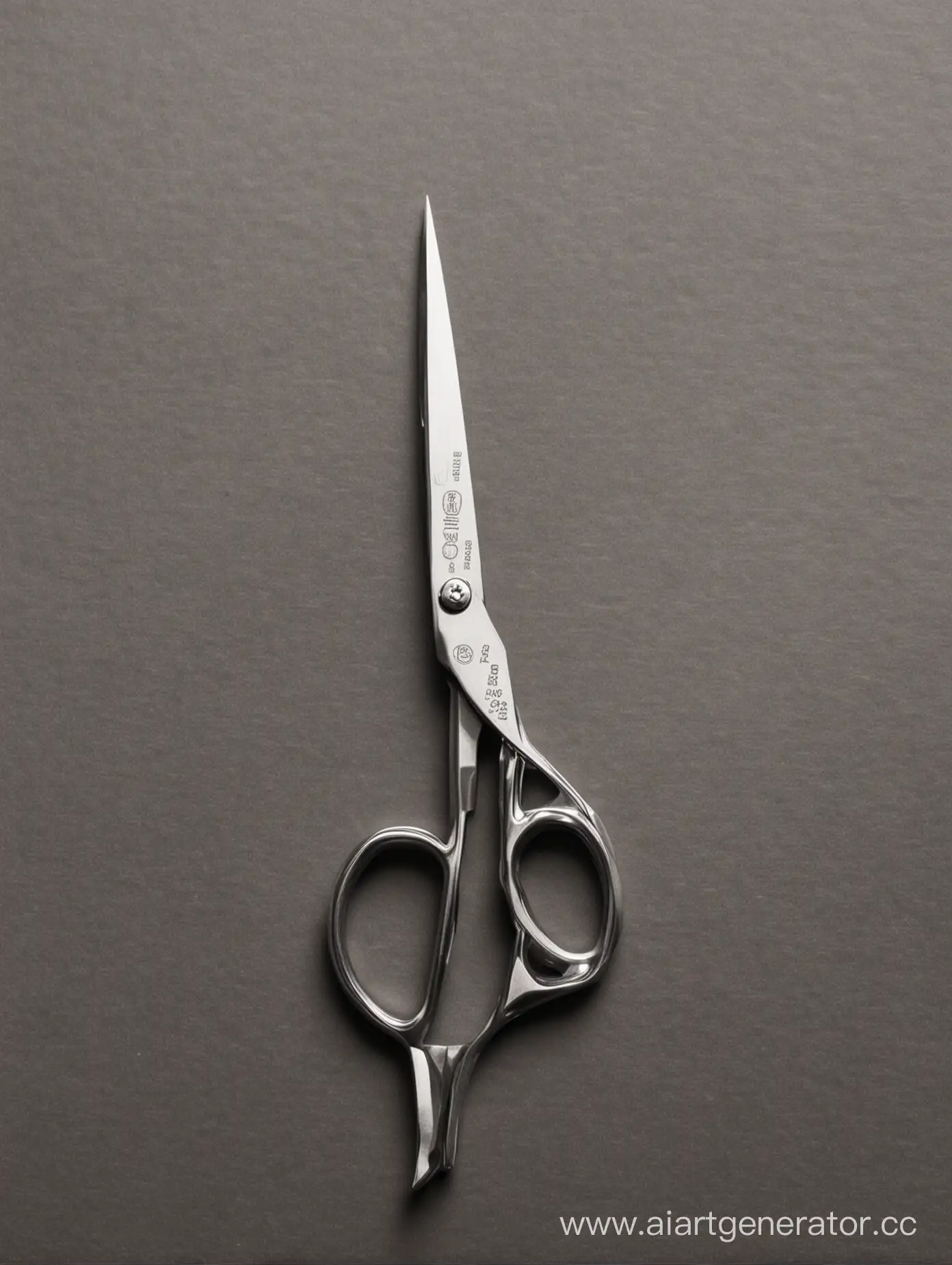 sharp scissors made of steel