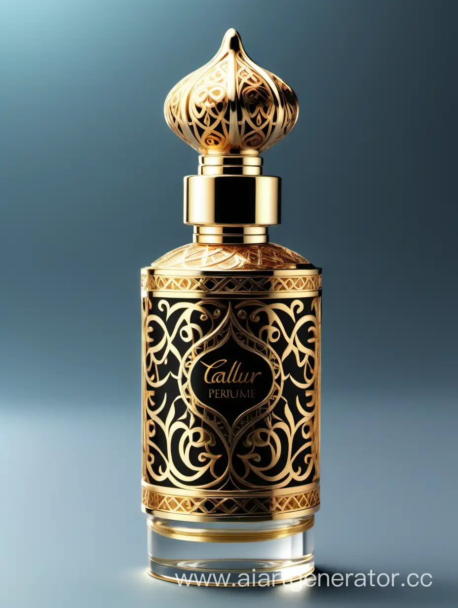 Luxury-Perfume-with-Arabic-Calligraphic-Ornamental-Double-Height-Cap