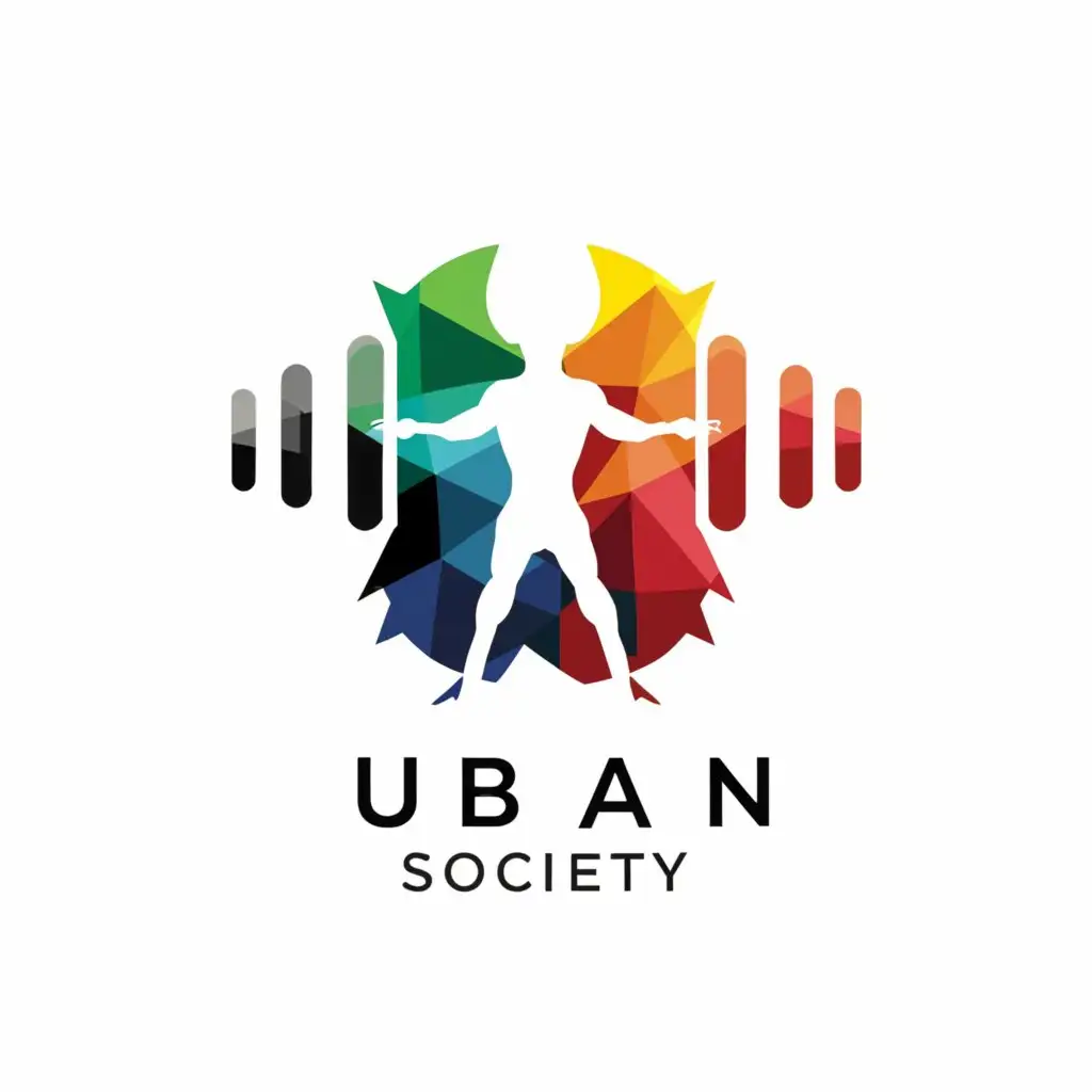 a logo design,with the text "Urban Society", main symbol:italy,Moderate,be used in Sports Fitness industry,clear background
