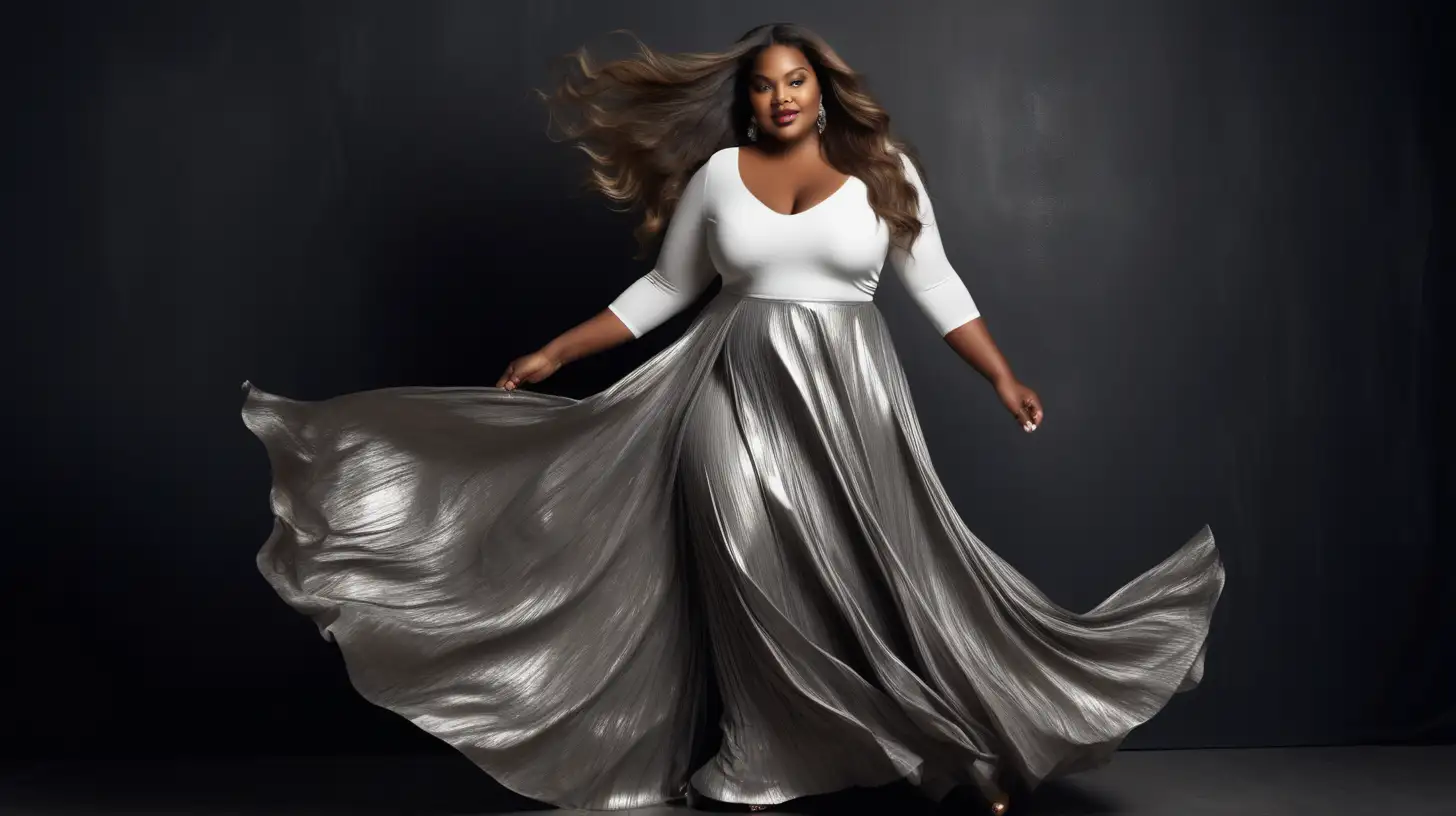 Stylish Plus Size Fashion Showcase on Instagram