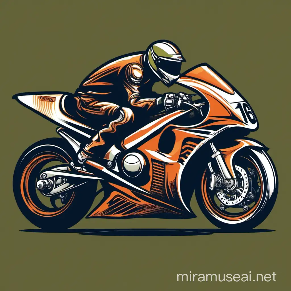 vector racing motorcyle 