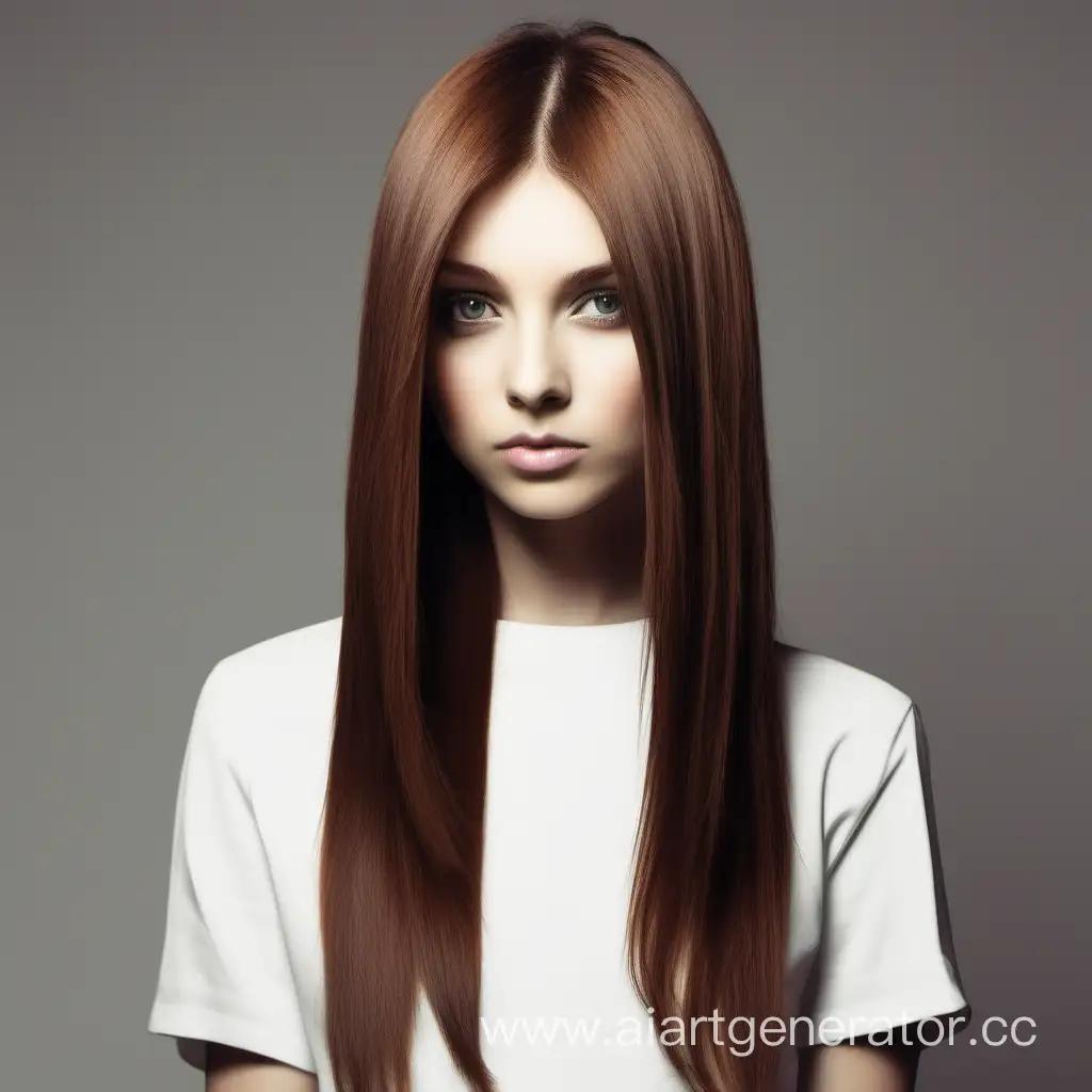 Portrait-of-a-Girl-with-Chestnut-Hair-and-Straight-Cut-Hairstyle