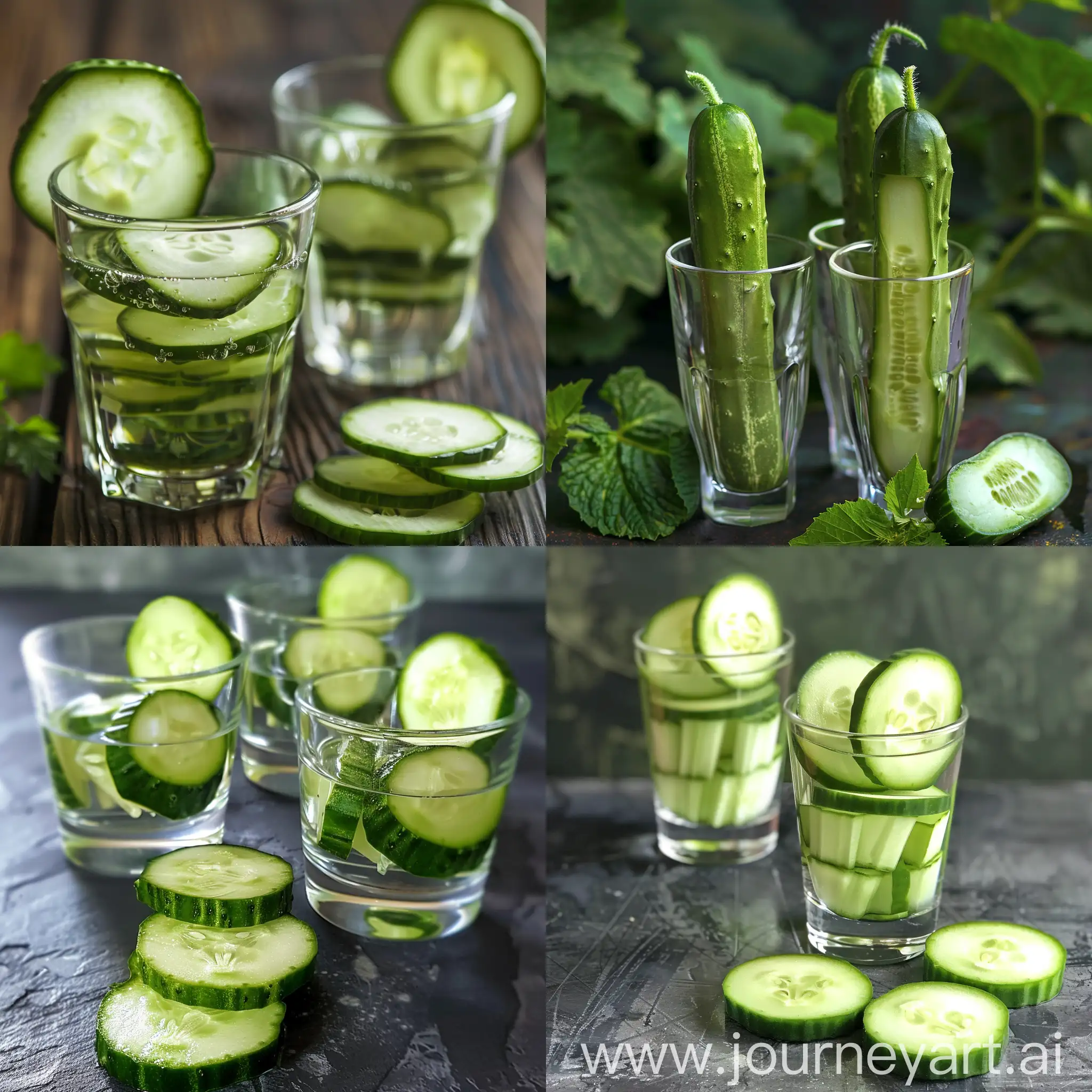 Cucumber-Playing-Bayan-in-Glasses-Whimsical-Musical-Cucumber-Art