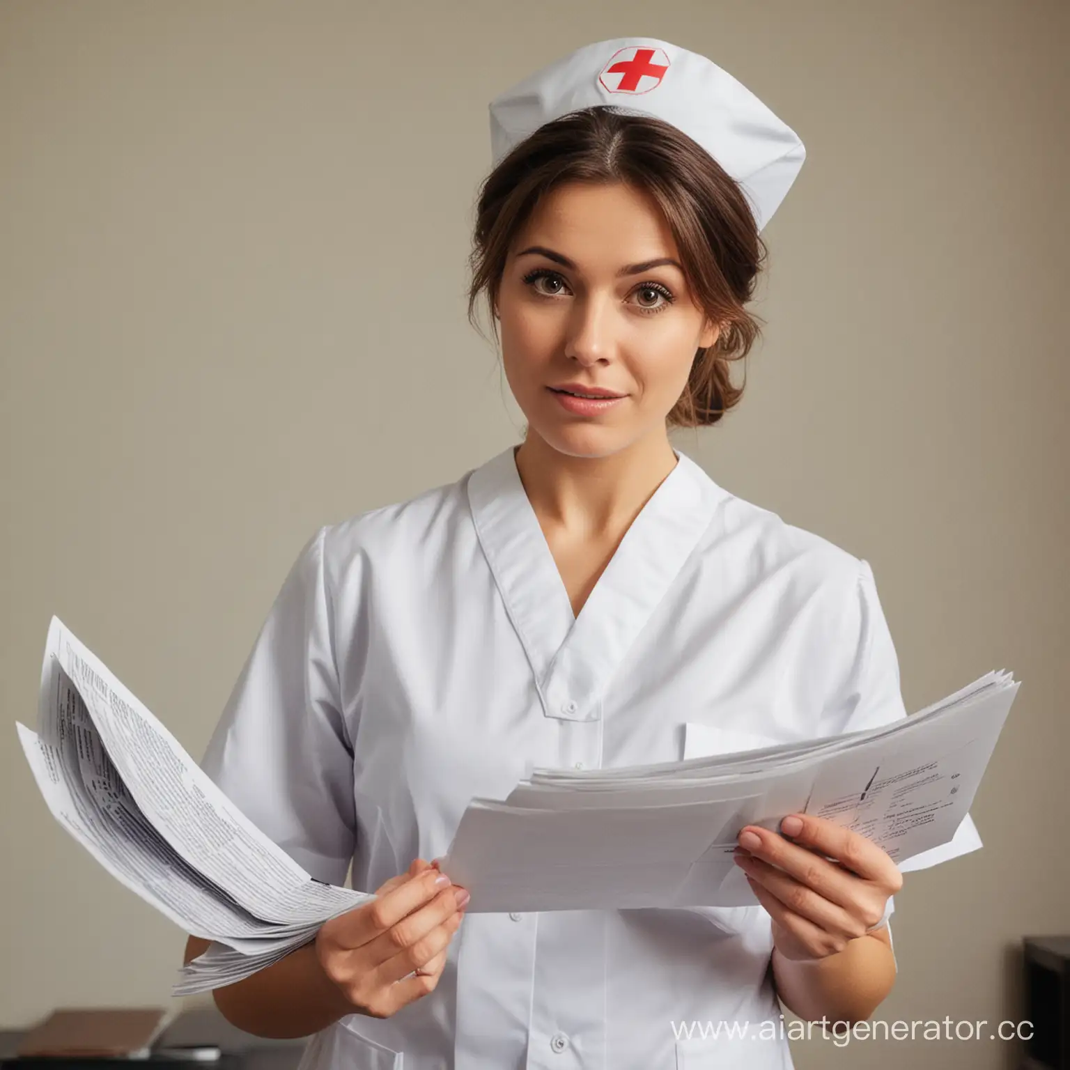 Nurse-Halts-Summoning-Ritual-as-Papers-Flutter-Away