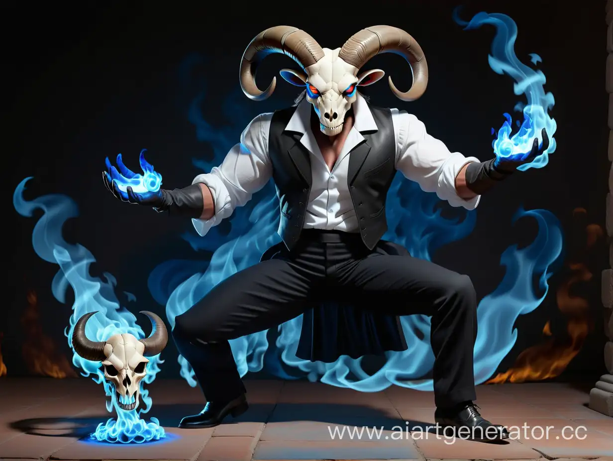 Mysterious-Figure-with-Rams-Skull-Diplomat-in-Blue-Flame