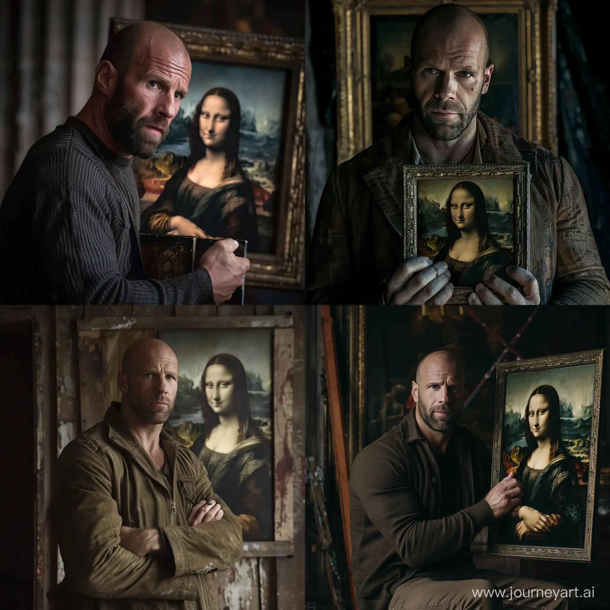 Jason-Statham-Escapes-with-Stolen-Mona-Lisa-Painting