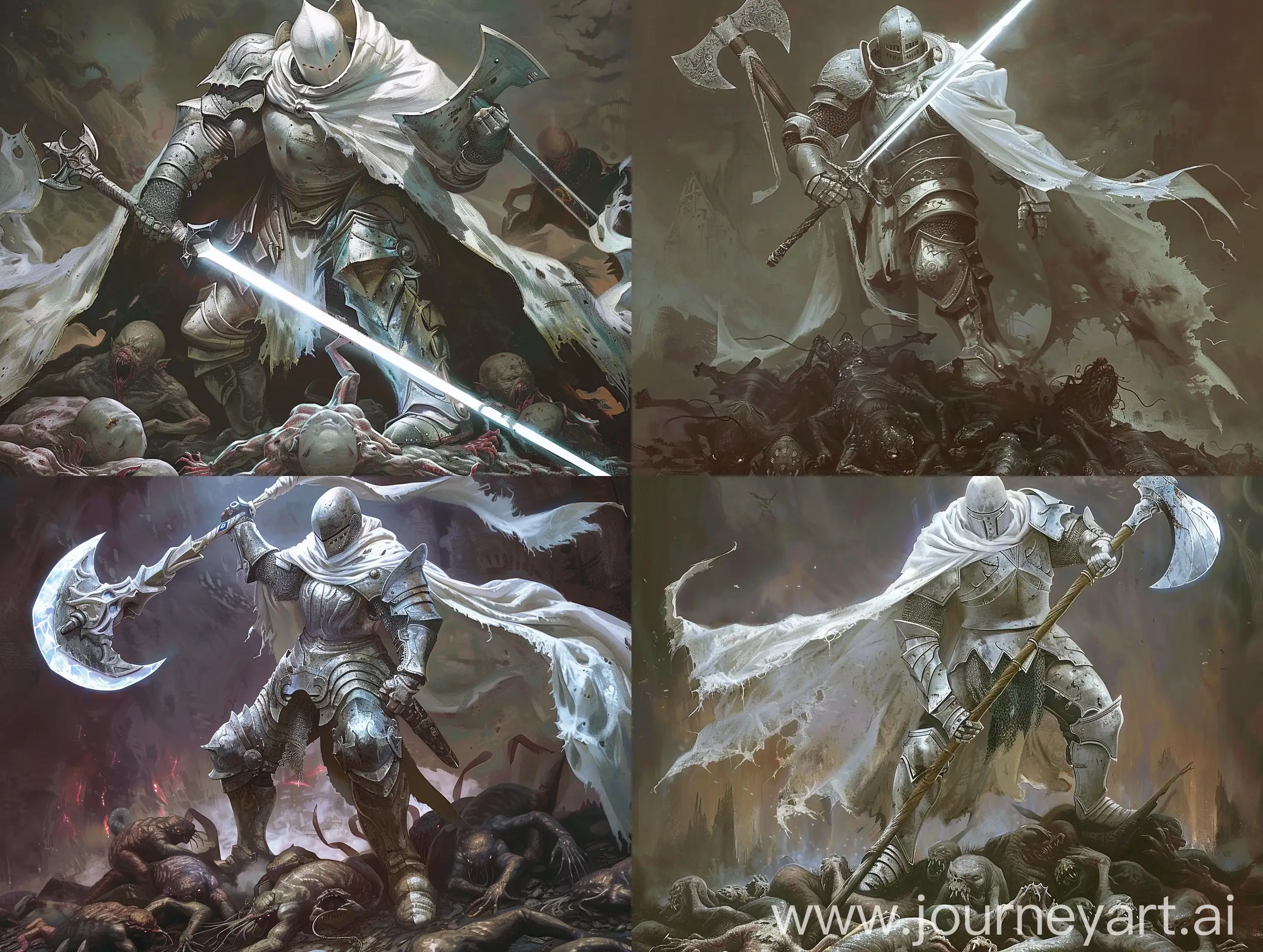 Valiant-White-Knight-Defends-Against-Hellish-Horde