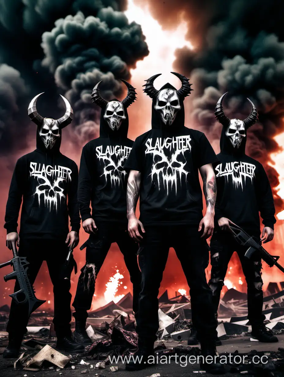 Epic-Russian-Deathcore-Band-Confronts-Zombie-Apocalypse-in-Explosive-Chaos