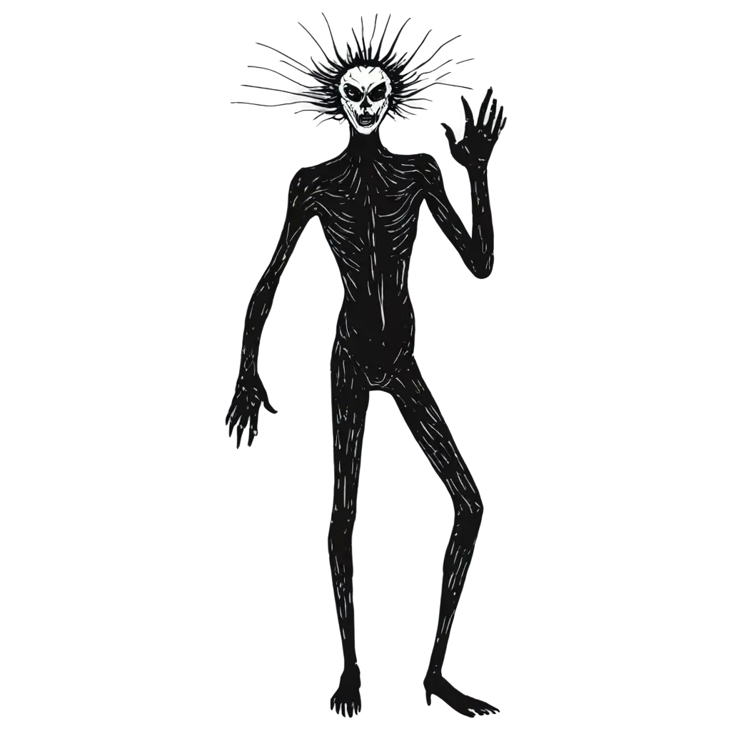 Infernal-Creature-PNG-A-Minimalistic-Approach-to-Dark-Fantasy-Art