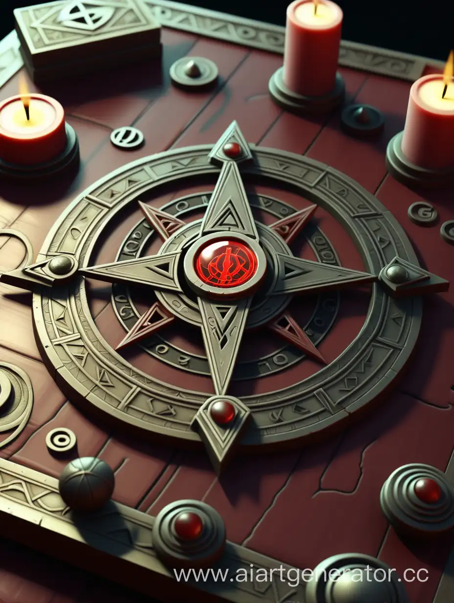 Dark-Occult-Talisman-in-3G-Game-Style
