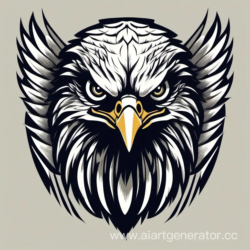 Majestic-Eagle-Head-Illustration-with-Intense-Expression