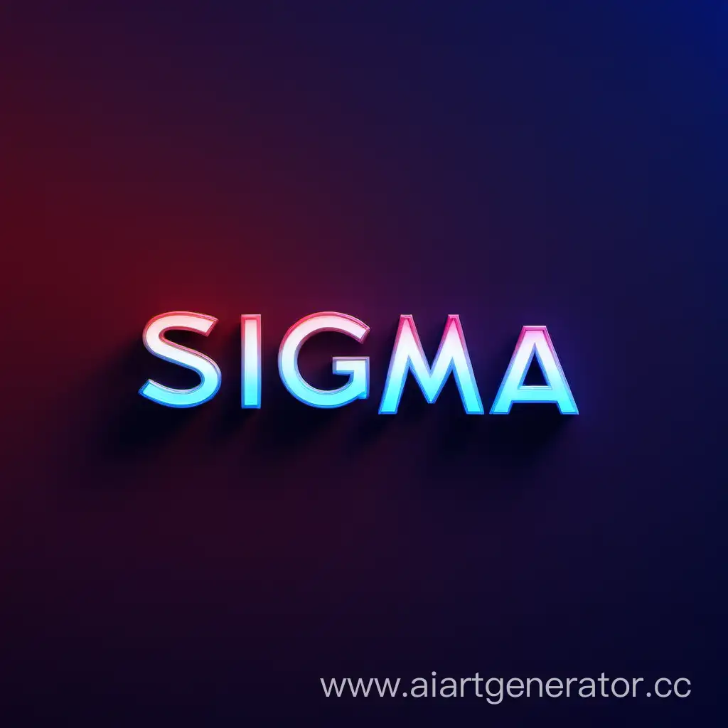 Vibrant-Neon-Logo-with-RedBlue-Gradient-and-Sigma-Inscription