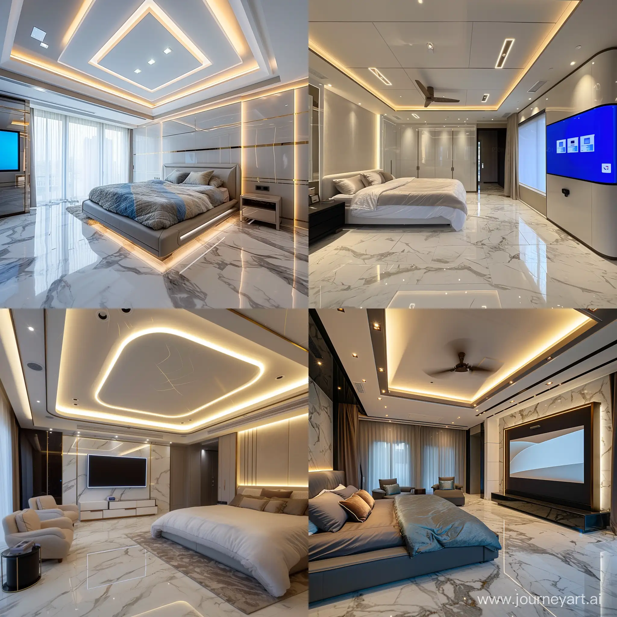 Luxurious-Master-Bedroom-Interior-Design-with-Marble-Flooring-and-Smart-Screen