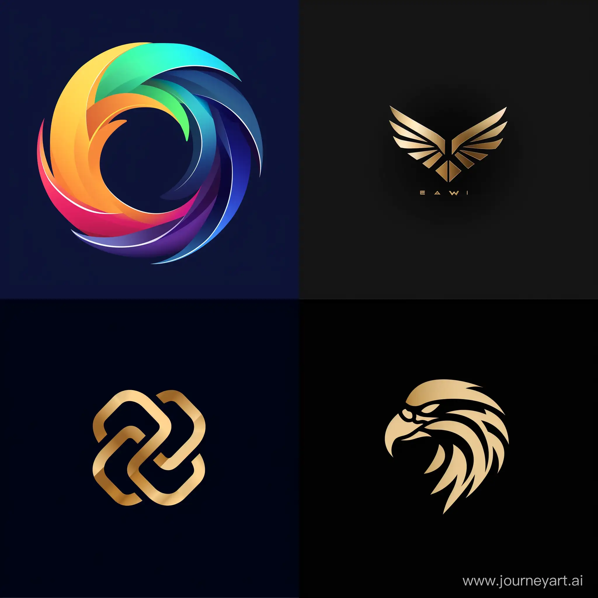 Vibrant-Logo-Design-with-Geometric-Elements
