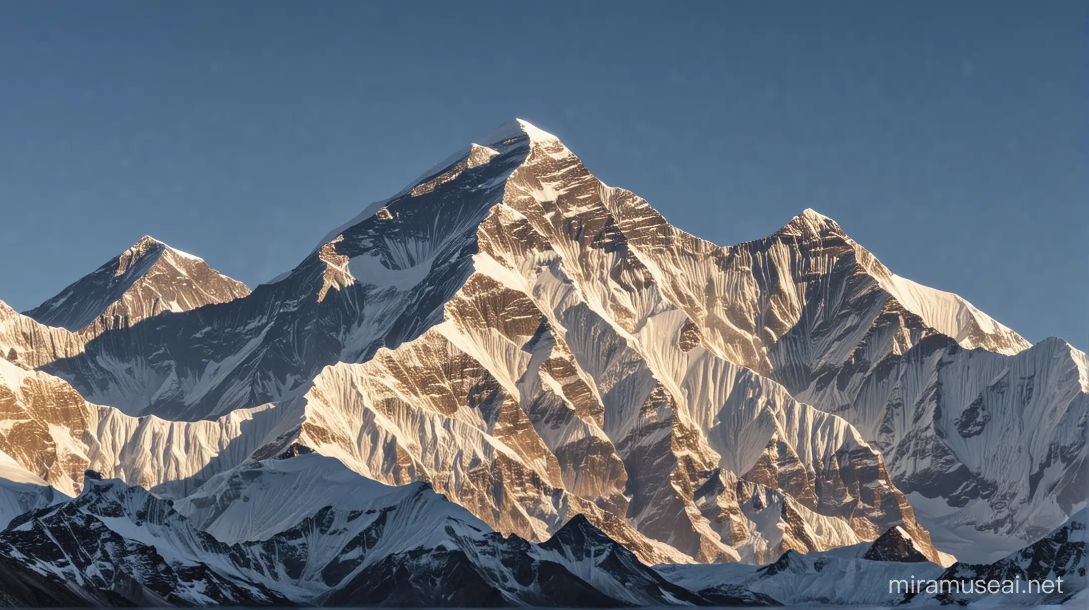 Majestic Mount Everest Landscape in Nepal and China