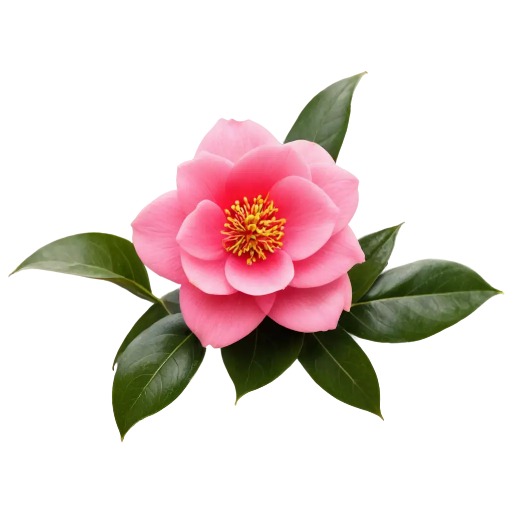 Exquisite-Camellia-Flower-PNG-Captivating-Floral-Art-for-Digital-Platforms