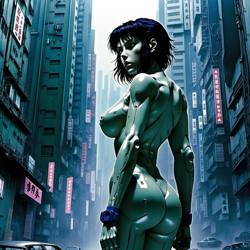 ghost in the shell , akira, neo 
tokyo