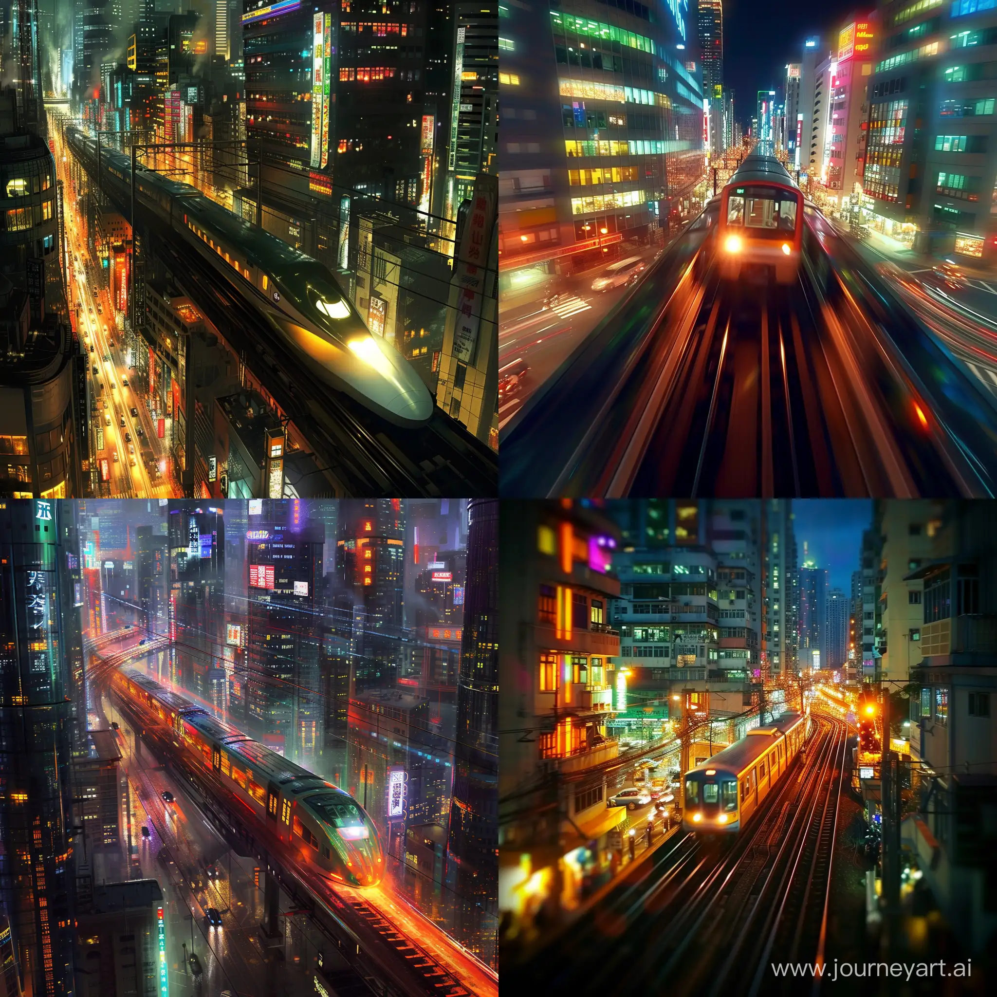 Dynamic-Urban-Night-Train-Scene-with-Colorful-Lights
