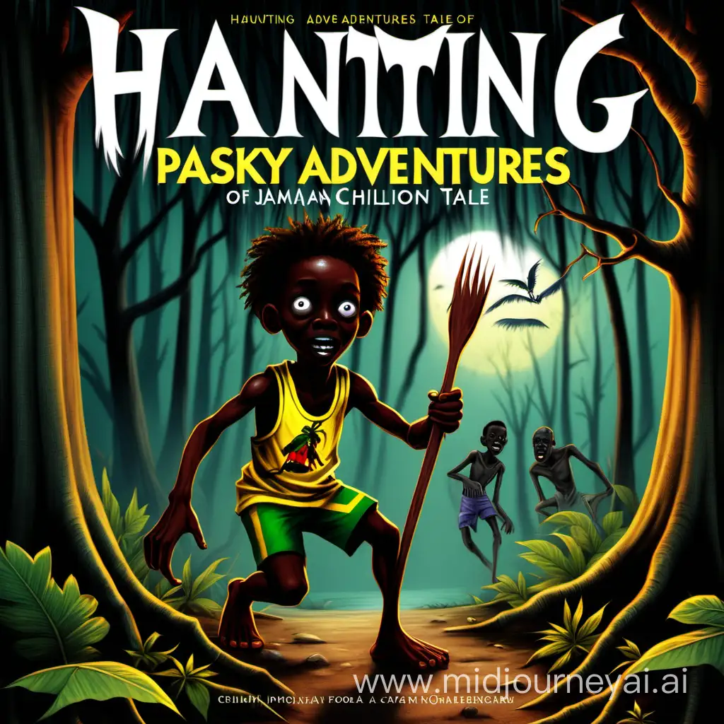 Haunted Jamaican Folklore Tale Pasky dons Brave Adventures for Children