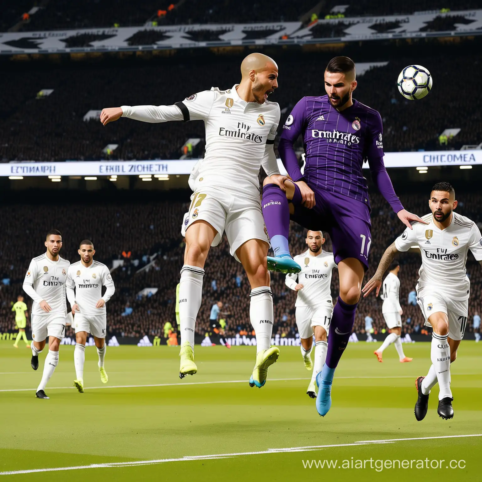  Real Madrid AND Manchester City football teams head to head